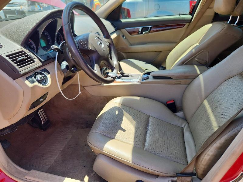 2011 Mercedes-benz C მანქანა იყიდება აუქციონზე, vin: WDDGF5EB4BR183248, აუქციონის ნომერი: 59815016