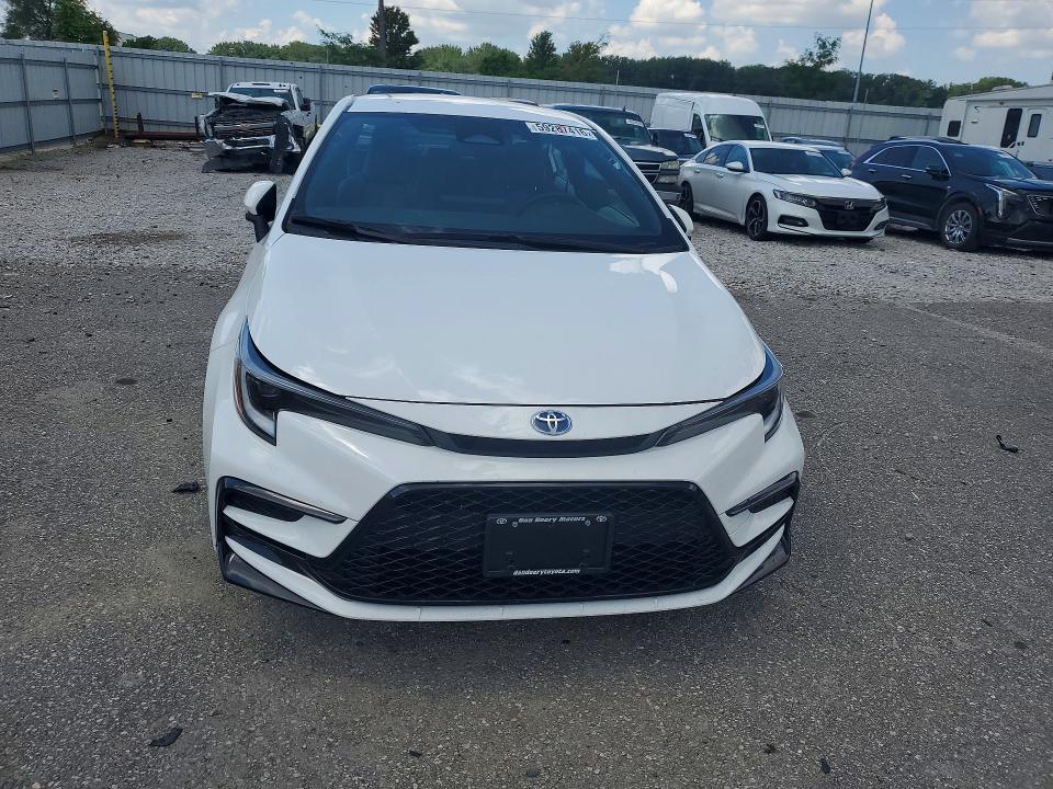 59287416 :رقم المزاد ، JTDBDMHE1PJ000517 vin ، 2023 Toyota Corolla Hybrid مزاد بيع