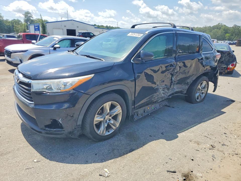2015 Toyota Highlander მანქანა იყიდება აუქციონზე, vin: 5TDDKRFH4FS139499, აუქციონის ნომერი: 59261256