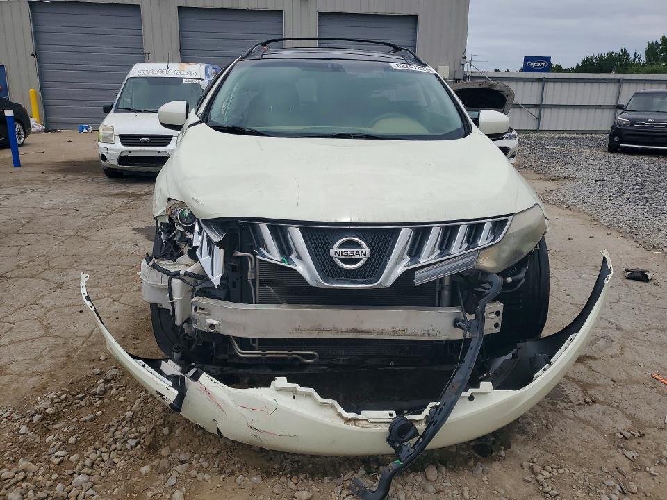 2010 Nissan Murano მანქანა იყიდება აუქციონზე, vin: JN8AZ1MU5AW013682, აუქციონის ნომერი: 62247896