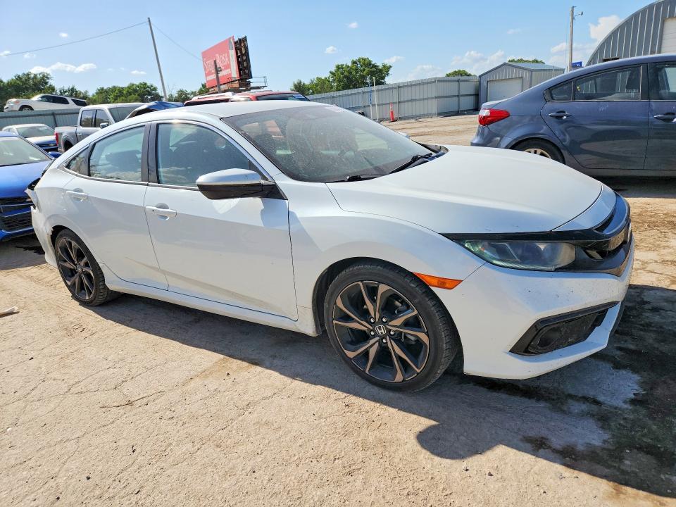 Продажа на аукционе авто 2020 Honda Civic, vin: 19XFC2F8XLE028894, номер лота: 60843356