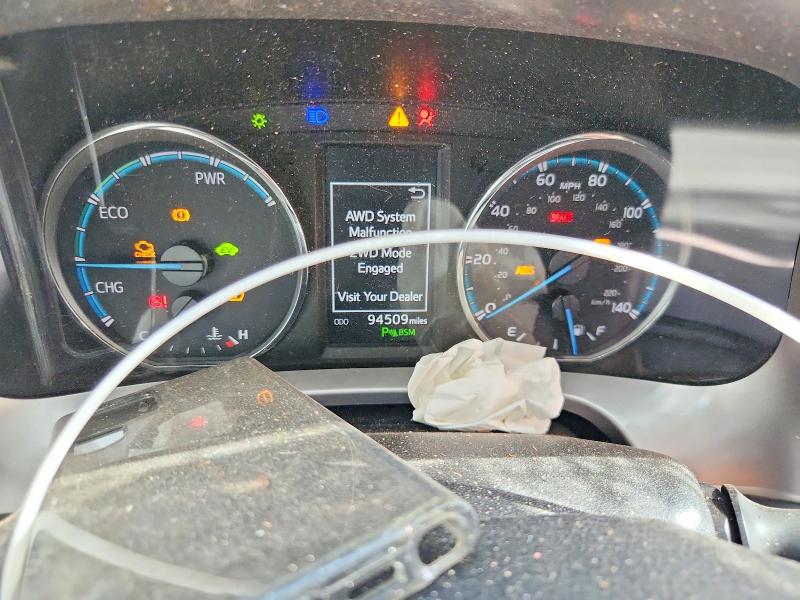 2018 Toyota Rav4 Hybrid მანქანა იყიდება აუქციონზე, vin: JTMRJREV2JD184381, აუქციონის ნომერი: 60659886