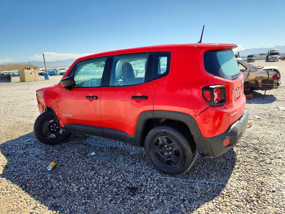 60424646 :رقم المزاد ، ZACCJBAH0HPE66513 vin ، 2017 Jeep Renegade مزاد بيع