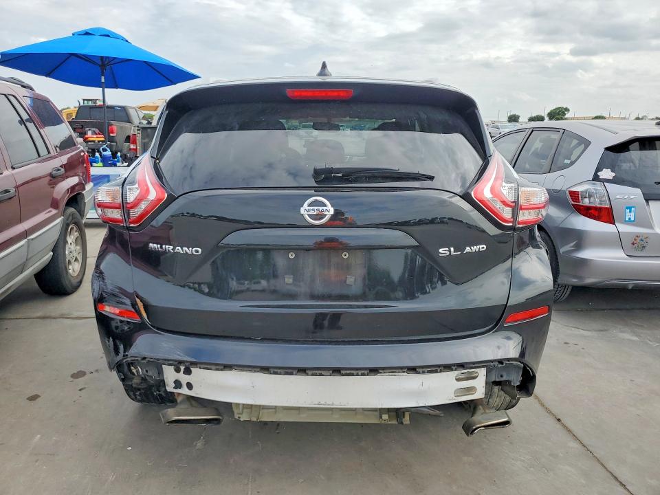 61369206 :رقم المزاد ، 5N1AZ2MH6HN191469 vin ، 2017 Nissan Murano مزاد بيع