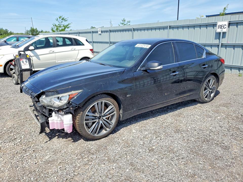 2017 Infiniti Q50 მანქანა იყიდება აუქციონზე, vin: JN1EV7AR3HM841041, აუქციონის ნომერი: 61122416
