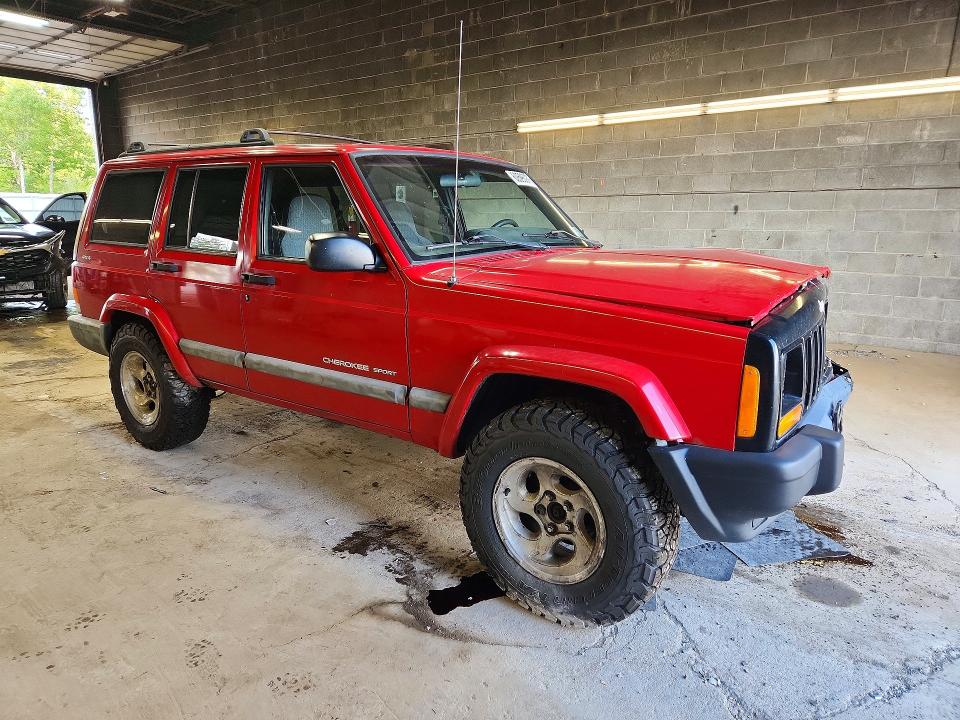 60596976 :رقم المزاد ، 1J4FF48S81L576385 vin ، 2001 Jeep Cherokee مزاد بيع
