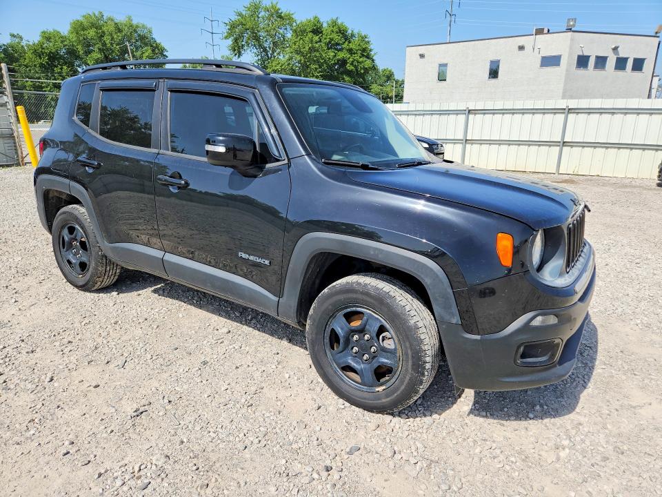 58751636 :رقم المزاد ، ZACCJBBB0HPG57939 vin ، 2017 Jeep Renegade مزاد بيع