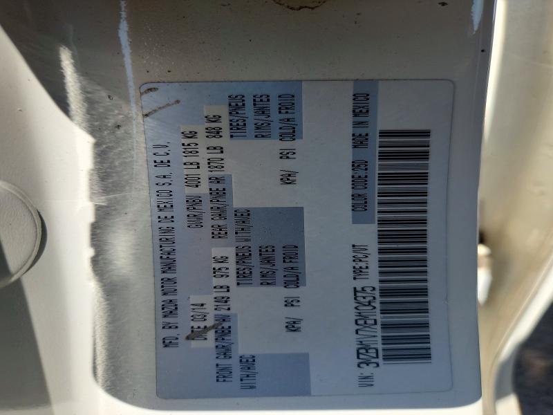 Aukcja sprzedaży 2014 Mazda 3, vin: 3MZBM1V7XEM104375, numer aukcji: 60746176