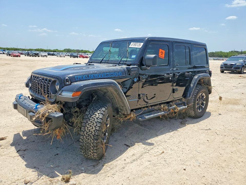 2024 Jeep Wrangler მანქანა იყიდება აუქციონზე, vin: 1C4RJXR65RW343806, აუქციონის ნომერი: 61993126