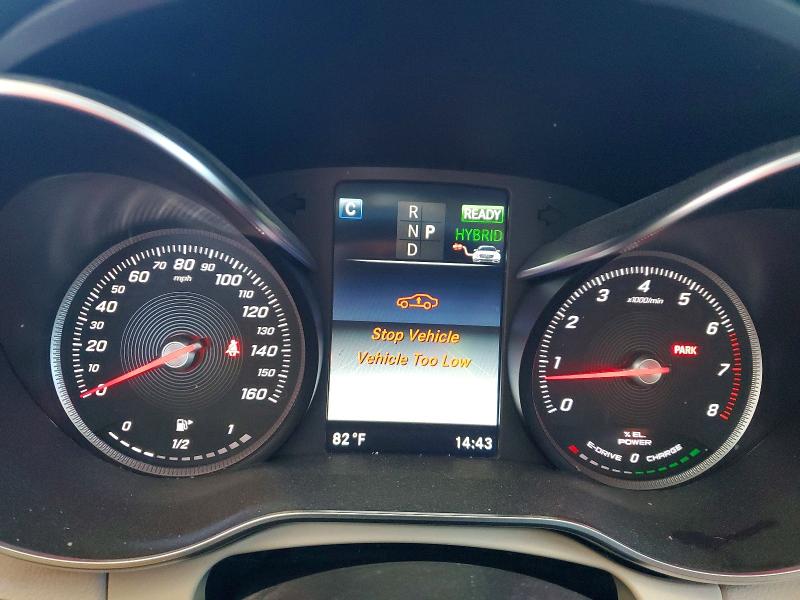 61858656 :رقم المزاد ، 55SWF4HB0HU223284 vin ، 2017 Mercedes-benz C مزاد بيع