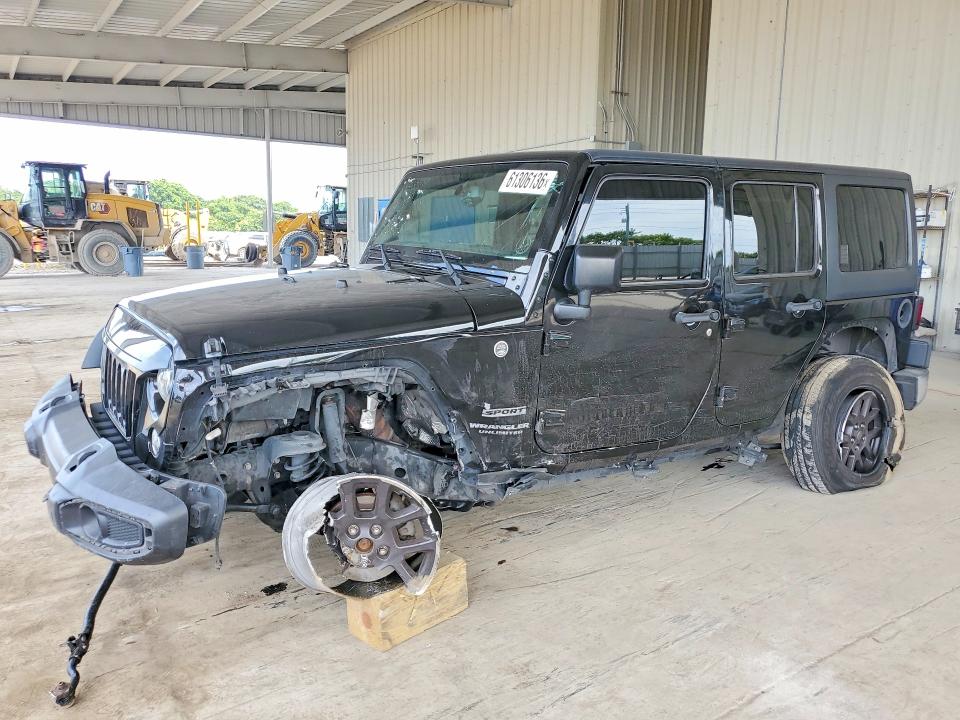 Продажа на аукционе авто 2016 Jeep Wrangler Unlimited, vin: 1C4BJWDG7GL175810, номер лота: 61306136