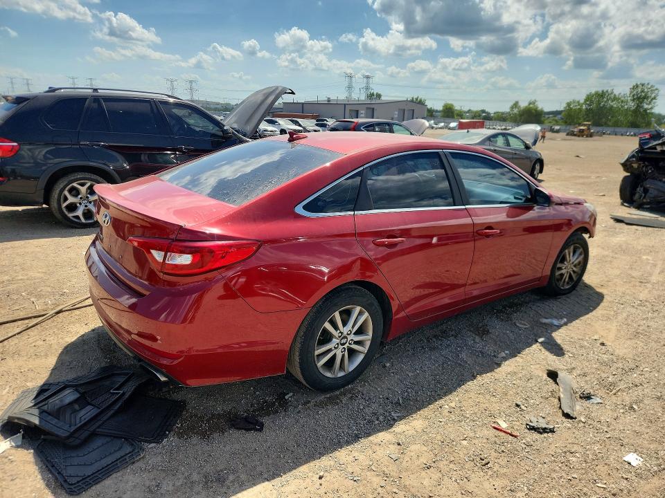 59270056 :رقم المزاد ، 5NPE24AF6HH569539 vin ، 2017 Hyundai Sonata مزاد بيع