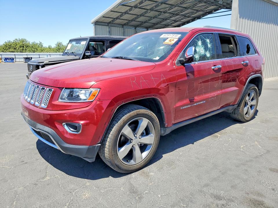 Продаж на аукціоні авто 2014 Jeep Grand Cherokee, vin: 1C4RJEBG1EC290430, номер лоту: 62817816