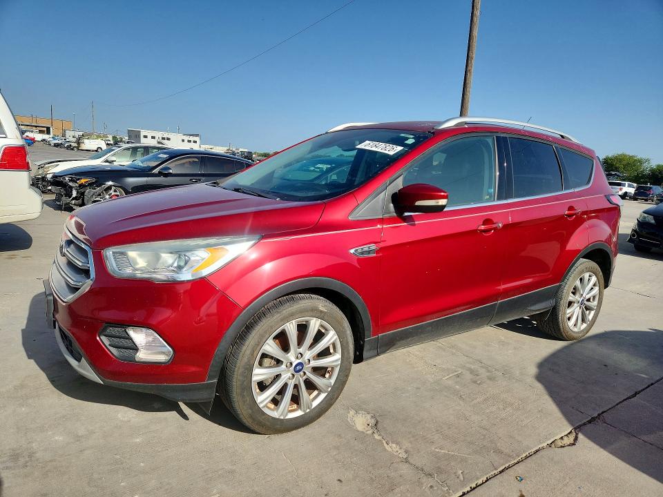 2017 Ford Escape მანქანა იყიდება აუქციონზე, vin: 1FMCU0JD7HUD83082, აუქციონის ნომერი: 61847826