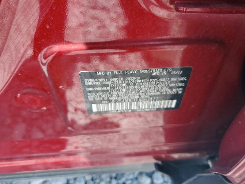 Aukcja sprzedaży 2015 Subaru Forester, vin: JF2SJADC7FH453477, numer aukcji: 59970036