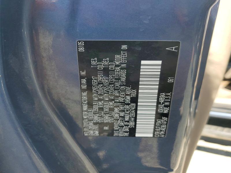 Aukcja sprzedaży 2006 Toyota Tundra, vin: 5TBBT44126S474038, numer aukcji: 62255626