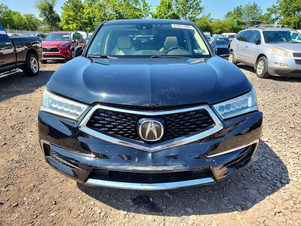 2017 Acura Mdx მანქანა იყიდება აუქციონზე, vin: 5J8YD4H53HL004165, აუქციონის ნომერი: 61621266