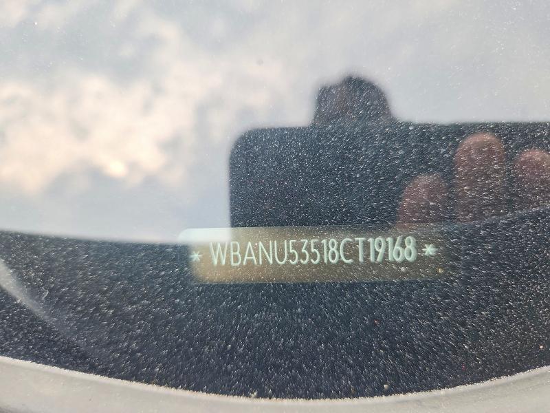 Продаж на аукціоні авто 2008 Bmw 528, vin: WBANU53518CT19168, номер лоту: 62453786