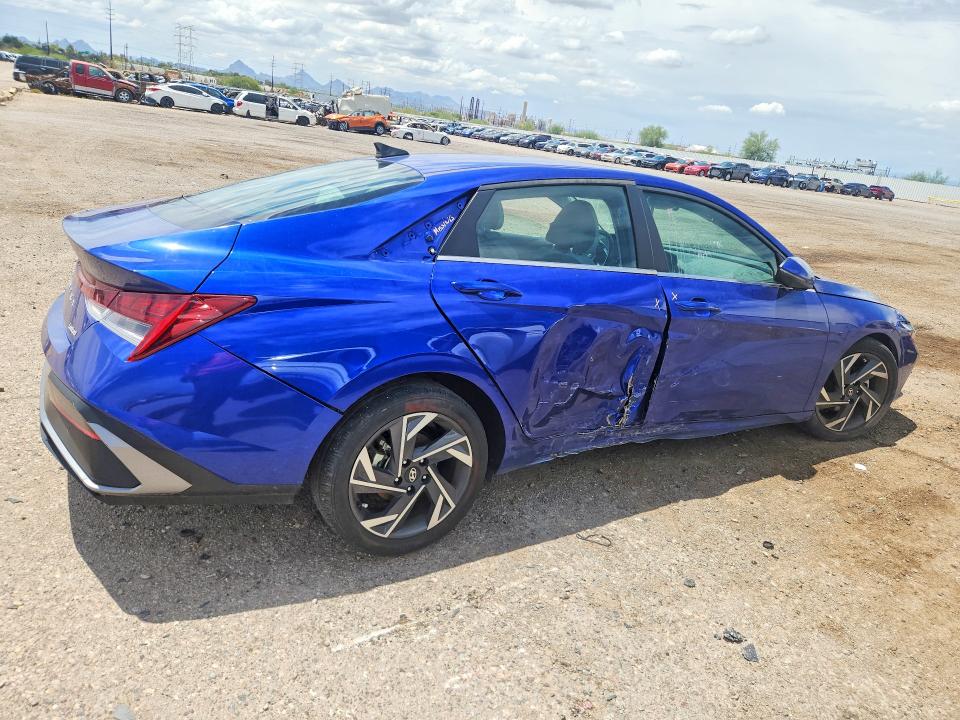 2024 Hyundai Elantra მანქანა იყიდება აუქციონზე, vin: KMHLP4DG6RU648385, აუქციონის ნომერი: 61328046