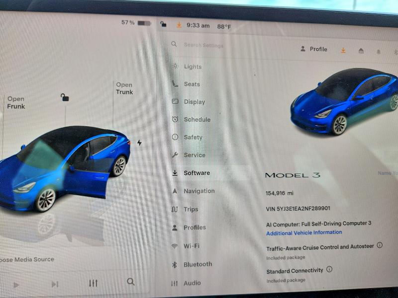 Продажа на аукционе авто 2022 Tesla Model 3, vin: 5YJ3E1EA2NF289901, номер лота: 59953536