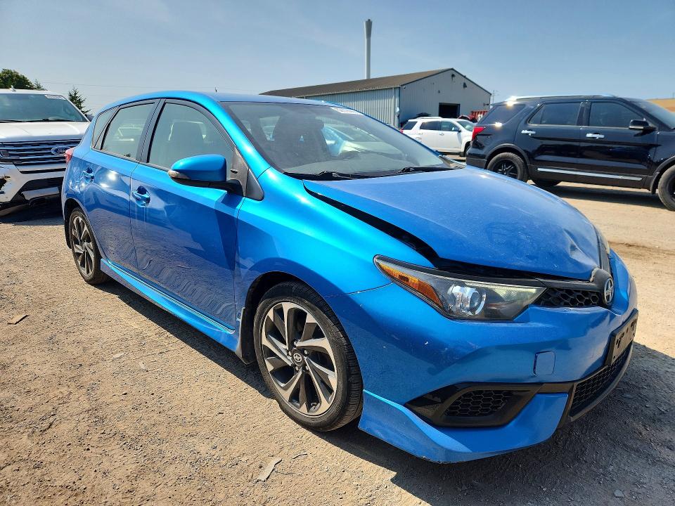 2016 Toyota Scion Im მანქანა იყიდება აუქციონზე, vin: JTNKARJE6GJ500782, აუქციონის ნომერი: 62678446