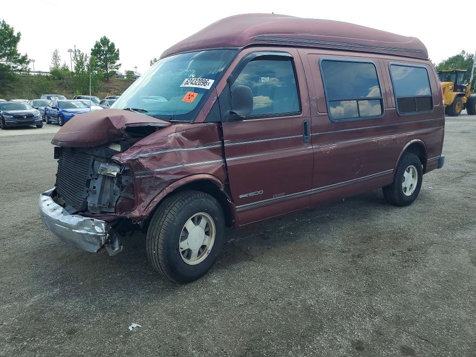 1999 Gmc Savana მანქანა იყიდება აუქციონზე, vin: 1GDFG15R1X1070545, აუქციონის ნომერი: 62432096