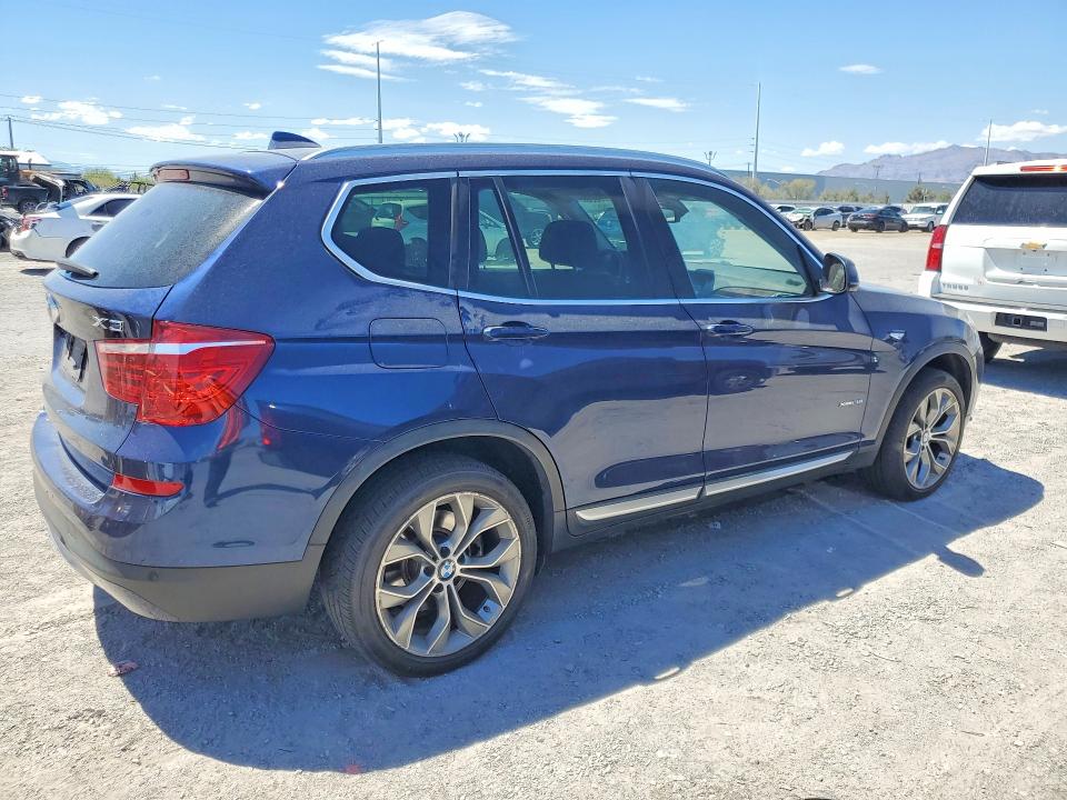 2017 Bmw X3 მანქანა იყიდება აუქციონზე, vin: 5UXWX9C54H0T00667, აუქციონის ნომერი: 62699506