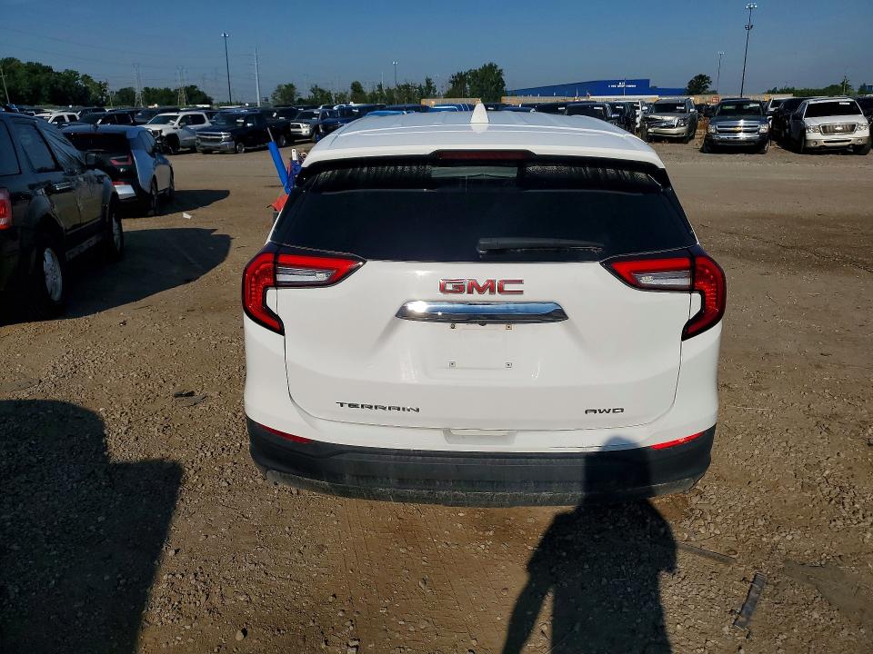 60430936 :رقم المزاد ، 3GKALTEG0RL342409 vin ، 2024 Gmc Terrain مزاد بيع