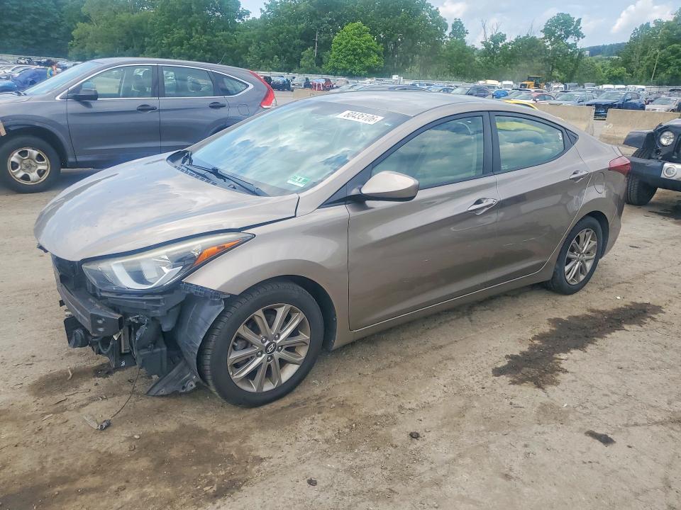 Продаж на аукціоні авто 2014 Hyundai Elantra, vin: 5NPDH4AE0EH528496, номер лоту: 60435106