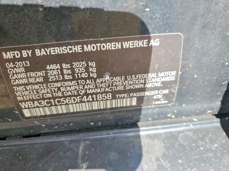 Aukcja sprzedaży 2013 Bmw 328, vin: WBA3C1C56DF441858, numer aukcji: 59817046