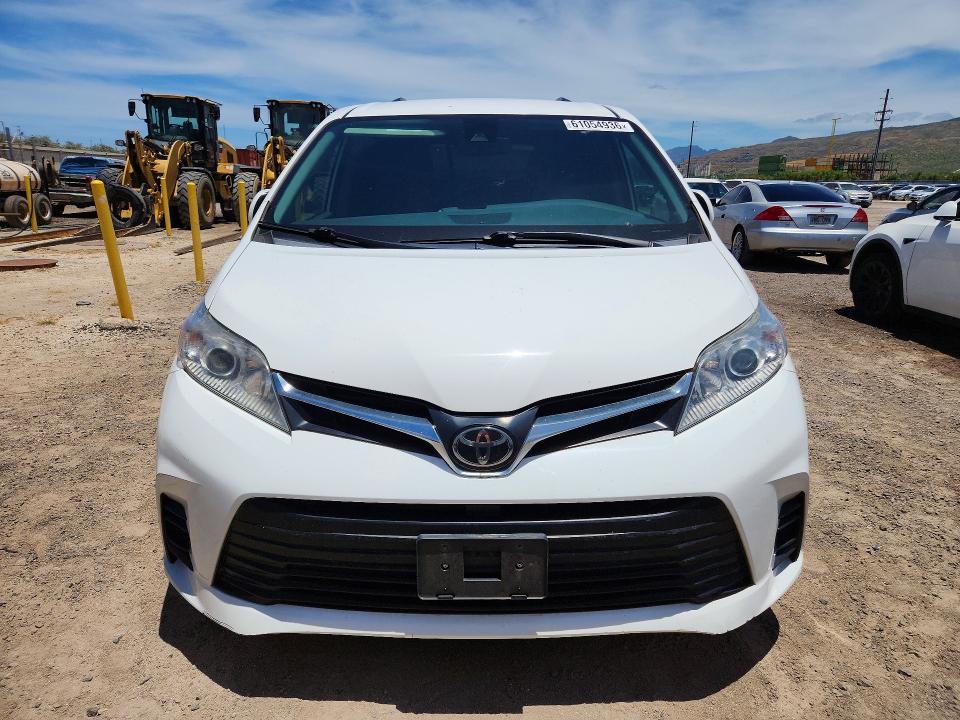 61054936 :رقم المزاد ، 5TDKZ3DC8LS051543 vin ، 2020 Toyota Sienna مزاد بيع