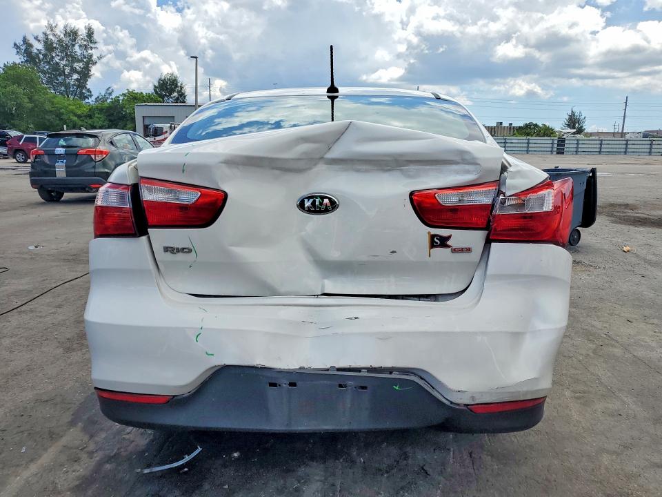 2017 Kia Rio მანქანა იყიდება აუქციონზე, vin: KNADM4A33H6006368, აუქციონის ნომერი: 63048016