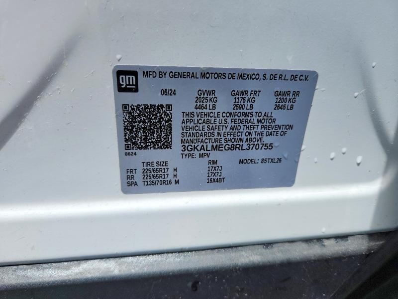 Aukcja sprzedaży 2024 Gmc Terrain, vin: 3GKALMEG8RL370755, numer aukcji: 61815236