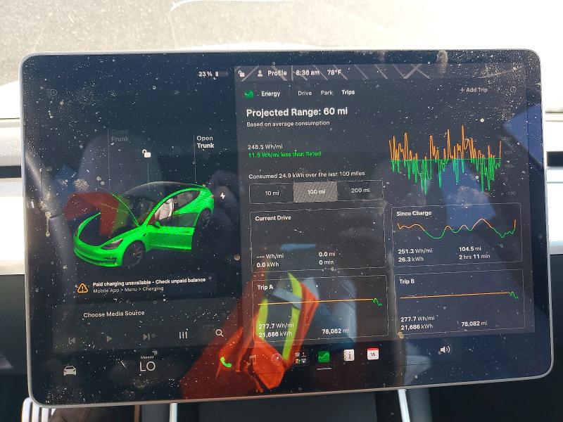 Продажа на аукционе авто 2020 Tesla Model 3, vin: 5YJ3E1ECXLF796415, номер лота: 85989265