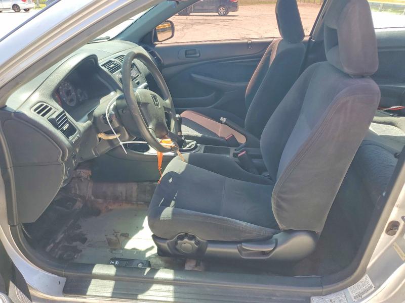2002 Honda Civic მანქანა იყიდება აუქციონზე, vin: 1HGEM21522L031575, აუქციონის ნომერი: 61179836