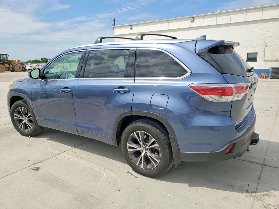 Aukcja sprzedaży 2016 Toyota Highlander, vin: 5TDJKRFH1GS323867, numer aukcji: 61730036