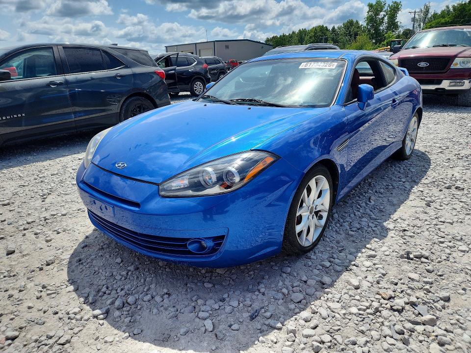 2007 Hyundai Tiburon მანქანა იყიდება აუქციონზე, vin: KMHHN66F47U237219, აუქციონის ნომერი: 61734926