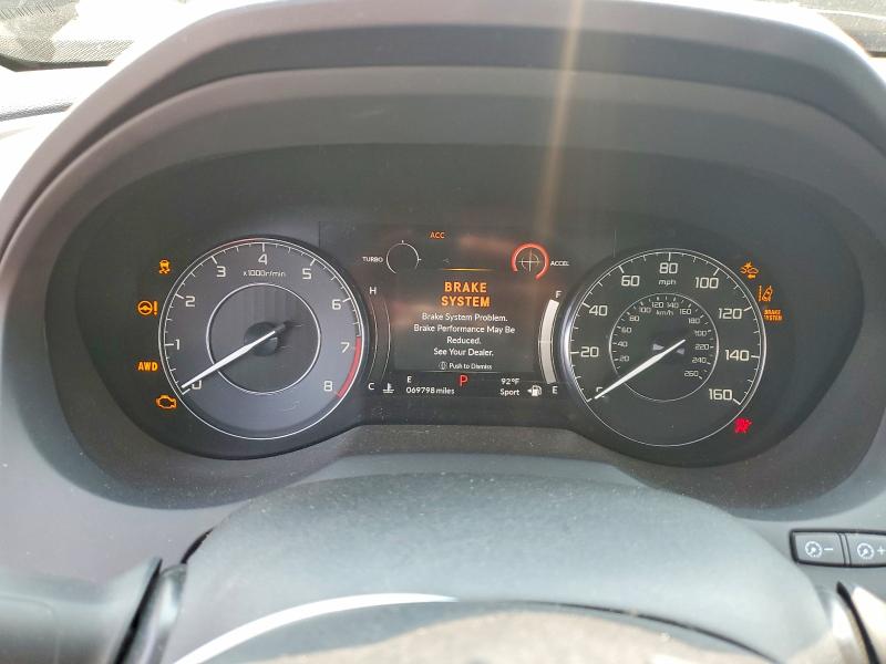 60403156 :رقم المزاد ، 5J8TC2H31ML024702 vin ، 2021 Acura Rdx مزاد بيع