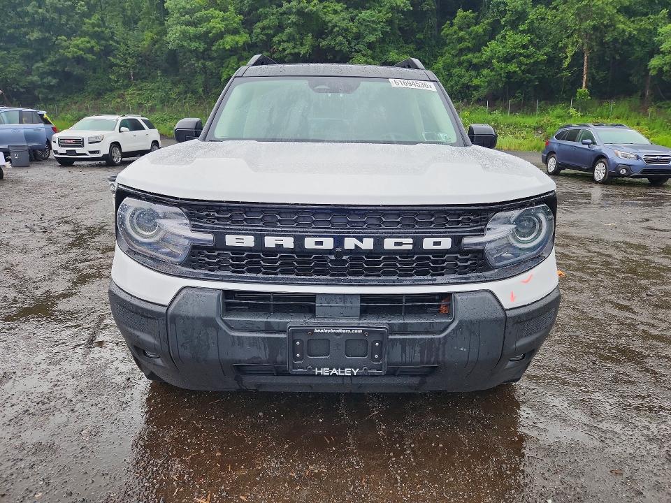 61694536 :رقم المزاد ، 3FMCR9CN4SRF51013 vin ، 2025 Ford Bronco Sport مزاد بيع