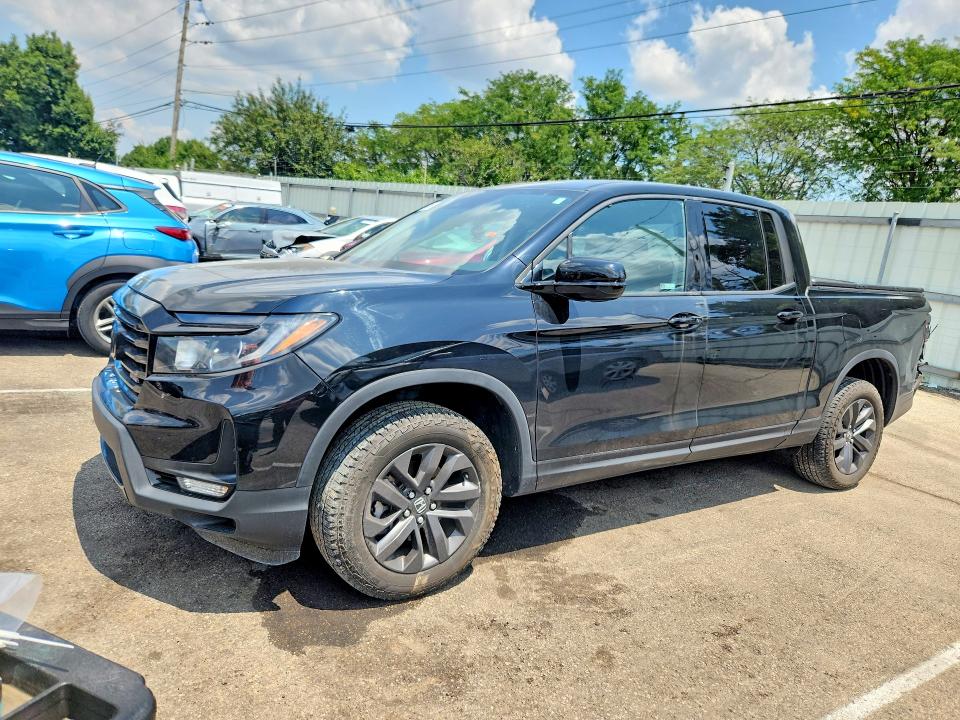 61017866 :رقم المزاد ، 5FPYK3F1XPB040183 vin ، 2023 Honda Ridgeline مزاد بيع