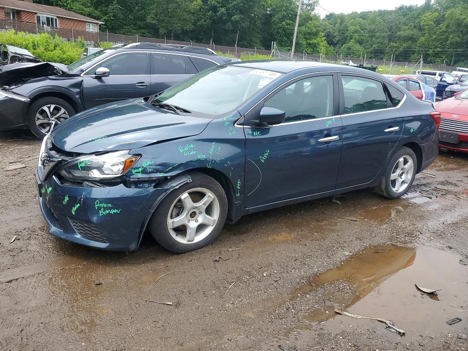 60491746 :رقم المزاد ، 3N1AB7AP1GL681126 vin ، 2016 Nissan Sentra مزاد بيع
