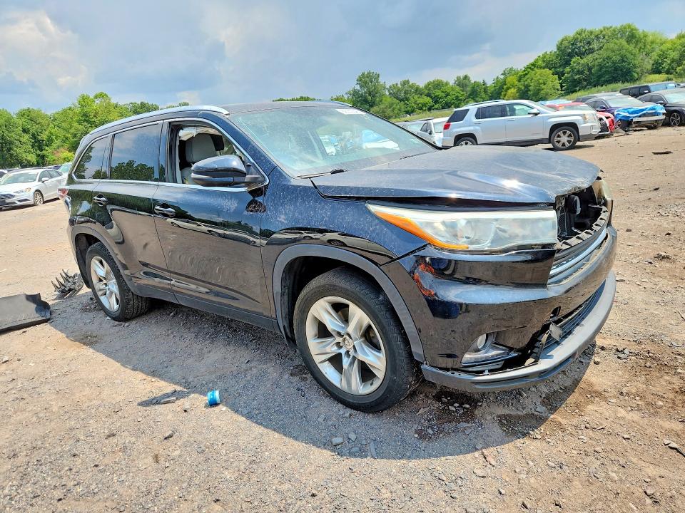 Aukcja sprzedaży 2015 Toyota Highlander, vin: 5TDDKRFH1FS111319, numer aukcji: 62050546