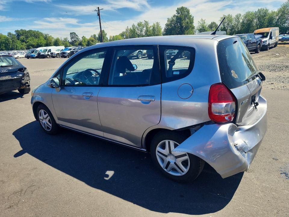 63506846 :رقم المزاد ، JHMGD38497S058018 vin ، 2007 Honda Fit مزاد بيع