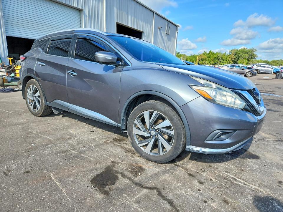 59990546 :رقم المزاد ، 5N1AZ2MH5FN264425 vin ، 2015 Nissan Murano مزاد بيع