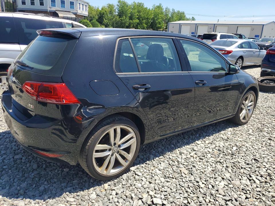 2015 Volkswagen Golf მანქანა იყიდება აუქციონზე, vin: 3VW217AU7FM092257, აუქციონის ნომერი: 61809626