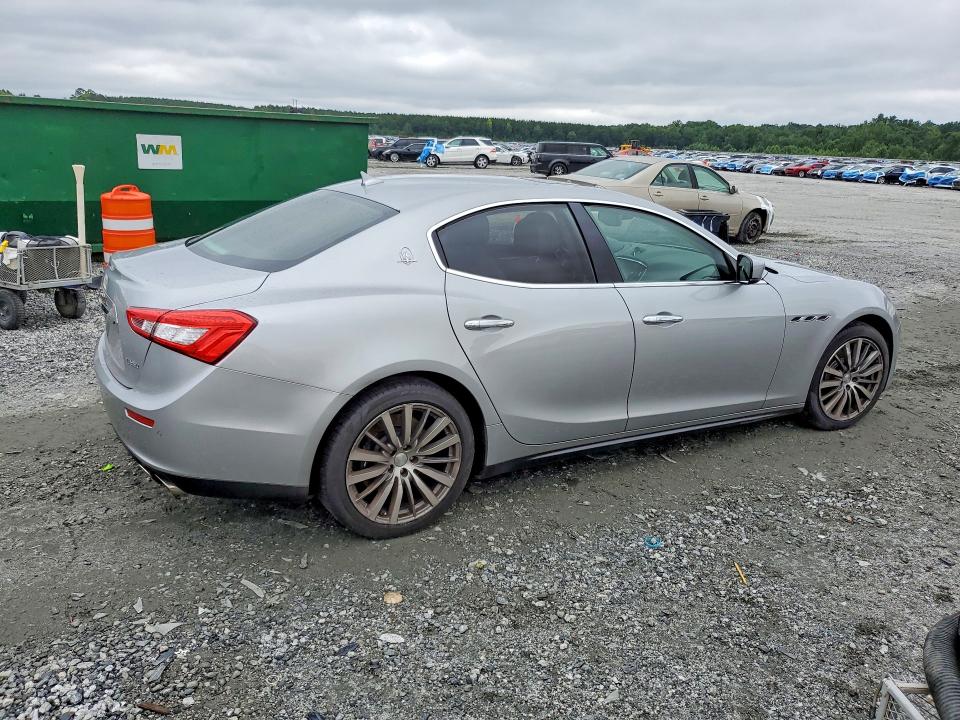 2015 Maserati Ghibli მანქანა იყიდება აუქციონზე, vin: ZAM57RTA1F1135402, აუქციონის ნომერი: 62476976