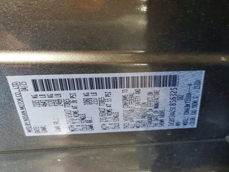 Продажа на аукционе авто 2025 Nissan Rogue, vin: 5N1BT3AA2SC856325, номер лота: 61393426