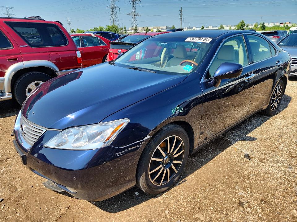 2007 Lexus Es მანქანა იყიდება აუქციონზე, vin: JTHBJ46G072087042, აუქციონის ნომერი: 59329446