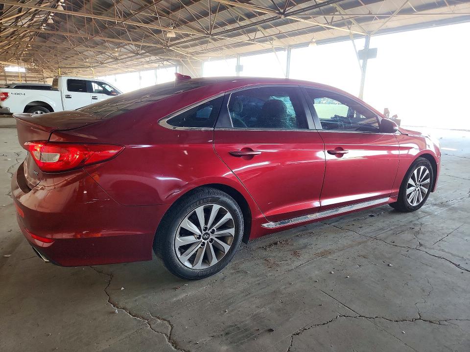 59892506 :رقم المزاد ، 5NPE34AF8FH119837 vin ، 2015 Hyundai Sonata مزاد بيع