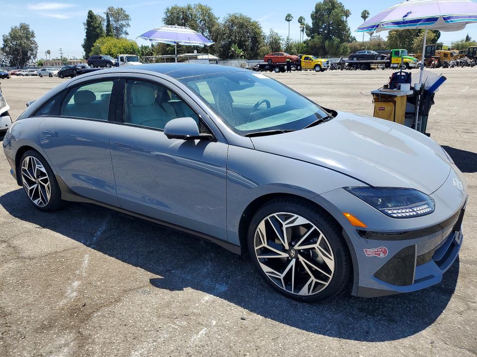 2023 Hyundai Ioniq 6 მანქანა იყიდება აუქციონზე, vin: KMHM54AA8PA045768, აუქციონის ნომერი: 63012326